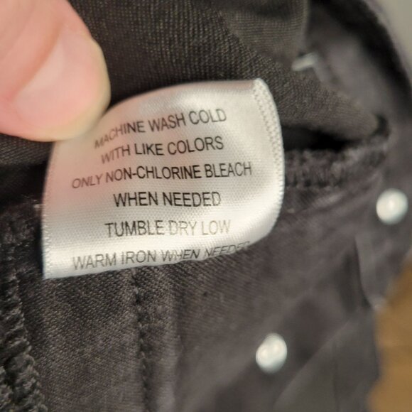 ModCloth Set Sailorette Nautical Sailor 14 Black High Rise Skinny Jeans Retro Ro - Picture 10 of 10